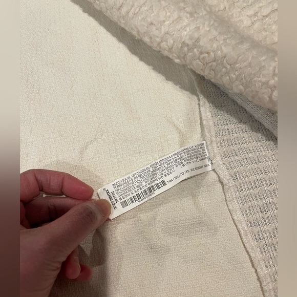 Women's ZARA BASIC Collection Retro long length poodle fur vest - Picture 6 of 9